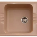 Кухонная мойка Polygran F-20 №27 (бежевый) 600х500